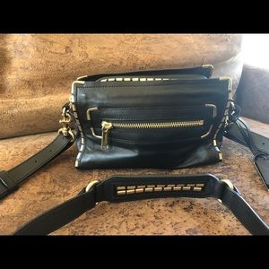STUNNING Gryson Jaden Black Leather crossbody bag new price firm!